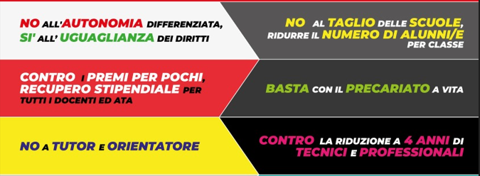 Locandina programma per  le elezioni CSPI 7 maggio